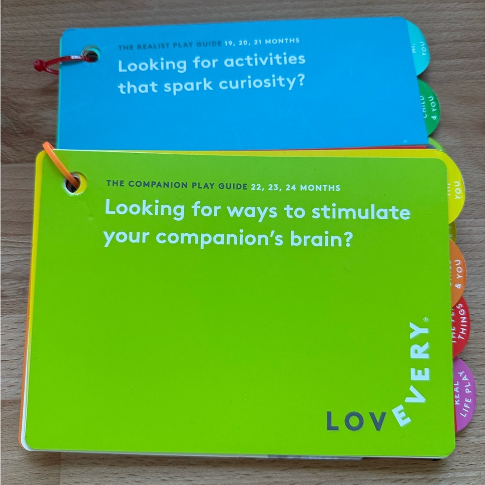 Lovevery Kids Activity Play Guide Set - The Realist & The Companion